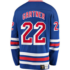 Mike Gartner New York Rangers Fanatics Premier Breakaway Retired Player Jersey - Blue | Fanatics near me