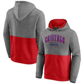 Washington Capitals Fanatics Block Party Classic Arch Signature Pullover Hoodie - Heathered Gray/Red | Fanatics discount