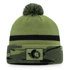 Ottawa Senators Fanatics Military Appreciation Cuffed Knit Hat with Pom - Camo | Fanatics sale
