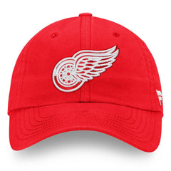 Detroit Red Wings Fanatics Core Primary Logo Adjustable Hat - Red | Fanatics discount