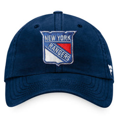 New York Rangers Fanatics Core Primary Logo Adjustable Hat - Navy | Fanatics near me