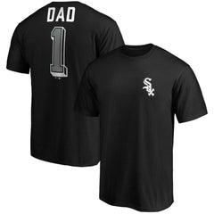 Chicago White Sox Fanatics Number One Dad Team T-Shirt Outlet
