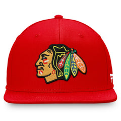 Chicago Blackhawks Fanatics Primary Logo Snapback Hat - Red | Fanatics on sale