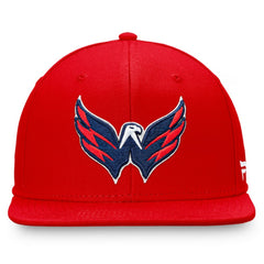 Washington Capitals Fanatics Primary Logo Snapback Hat - Red | Fanatics near me