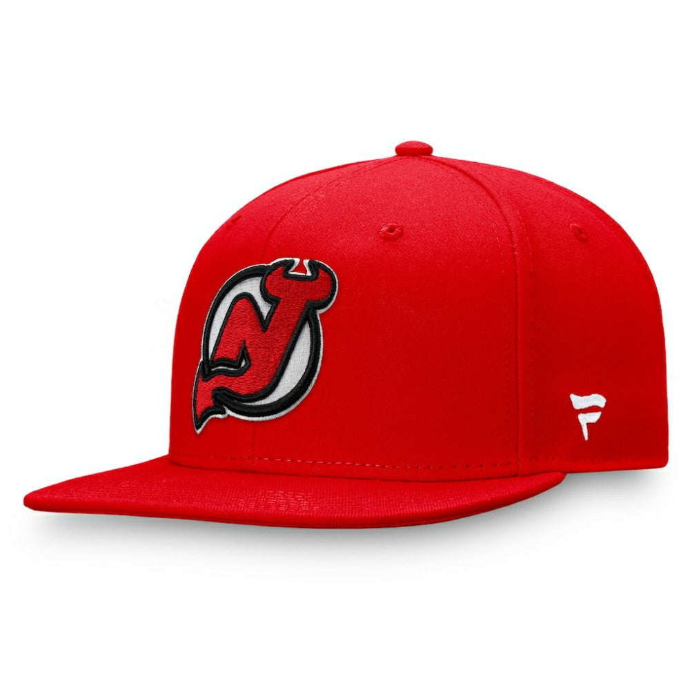 New Jersey Devils Fanatics Primary Logo Snapback Hat - Red | Fanatics sale