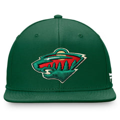 Minnesota Wild Fanatics Primary Logo Snapback Hat - Green | Fanatics discount