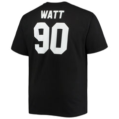 T.J. Watt Pittsburgh Steelers Big & Tall Player Name & Number T-Shirt - Black - Fanatics