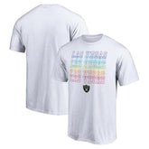 Las Vegas Raiders City Pride T-Shirt - White - Fanatics