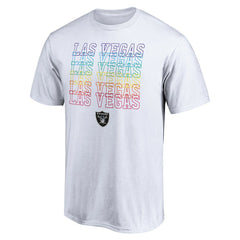 Las Vegas Raiders City Pride T-Shirt - White - Fanatics