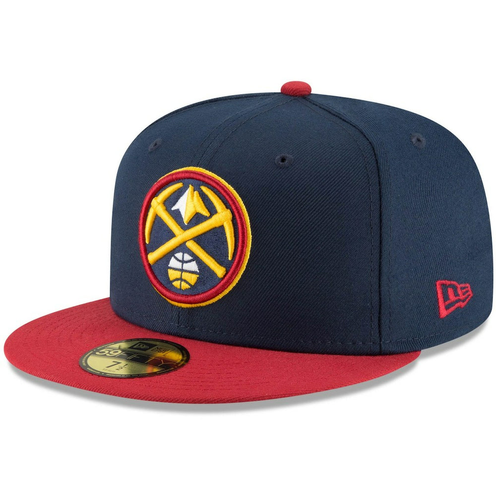 New Era Denver Nuggets 2-Tone 59FIFTY Fitted Hat Navy/Red