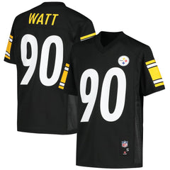 T.J. Watt Pittsburgh Steelers Youth Replica Player Jersey - Black - NFL