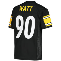 T.J. Watt Pittsburgh Steelers Youth Replica Player Jersey - Black - NFL