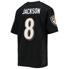 Lamar Jackson Baltimore Ravens Youth Replica Player Jersey - Black - NFL