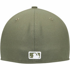 New York Yankees New Era White Logo 59FIFTY Fitted Hat Outlet