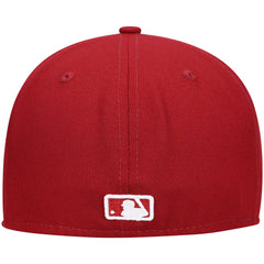 Milwaukee Brewers New Era White Logo 59FIFTY Fitted Hat Discount
