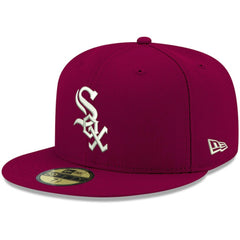 Chicago White Sox New Era White Logo 59FIFTY Fitted Hat Sale