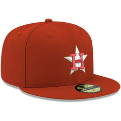 Houston Astros New Era White Logo 59FIFTY Fitted Hat Near Me