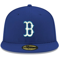 Boston Red Sox New Era White Logo 59FIFTY Fitted Hat Sale