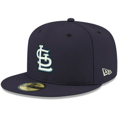 St. Louis Cardinals New Era White Logo 59FIFTY Fitted Hat Near Me