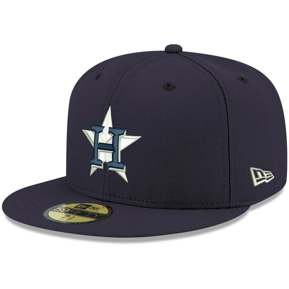 Houston Astros New Era White Logo 59FIFTY Fitted Hat Near Me