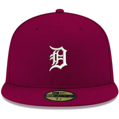 Detroit Tigers New Era White Logo 59FIFTY Fitted Hat Online