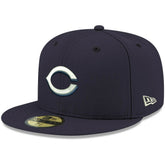 Cincinnati Reds New Era White Logo 59FIFTY Fitted Hat Online