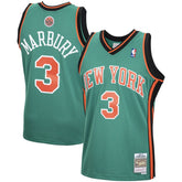 Mitchell & Ness Stephon Marbury New York Knicks 2006/07 Hardwood Classics Swingman Jersey Green