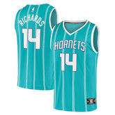 Fanatics Nick Richards Charlotte Hornets Fast Break Replica Jersey Icon Edition Teal