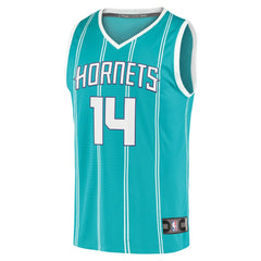 Fanatics Nick Richards Charlotte Hornets Fast Break Replica Jersey Icon Edition Teal