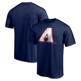 Arizona Diamondbacks Red White and Team T-Shirt Sale