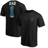 Miami Marlins Number One Dad T-Shirt Online