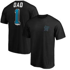 Miami Marlins Number One Dad T-Shirt Online