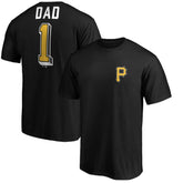 Pittsburgh Pirates Number One Dad T-Shirt Outlet