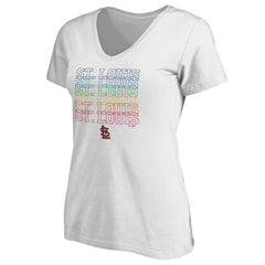 St. Louis Cardinals Women's City Pride V-Neck T-Shirt Online