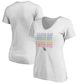 Tampa Bay Rays Women's City Pride V-Neck T-Shirt Discount