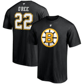 Willie O'Ree Boston Bruins Fanatics Authentic Stack Retired Player Name & Number T-Shirt - Black | Fanatics Lifestyle