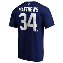 Auston Matthews Toronto Maple Leafs Fanatics Big & Tall Name & Number T-Shirt - Blue | Fanatics discount