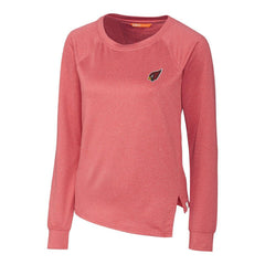 Arizona Cardinals Cutter & Buck Women's Jackson Pullover Sweatshirt - Heathered Cardinal - NFL