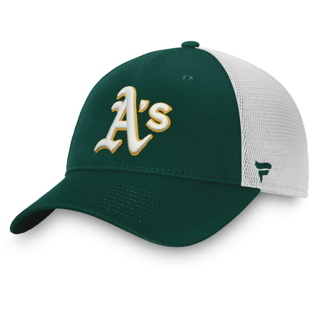 Athletics Fanatics Team Core Unstructured Trucker Adjustable Hat for sale