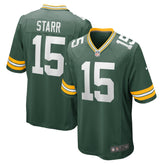 Bart Starr Green Bay Packers Retired Player Game Jersey - Green - Nike