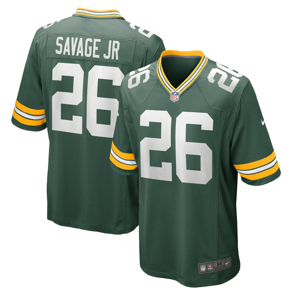 Darnell Savage Jr. Green Bay Packers Game Team Jersey - Green - Nike
