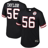 Lawrence Taylor New York Giants Retired Player Name & Number Mesh Top - Black - Mitchell & Ness
