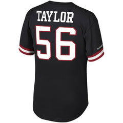 Lawrence Taylor New York Giants Retired Player Name & Number Mesh Top - Black - Mitchell & Ness