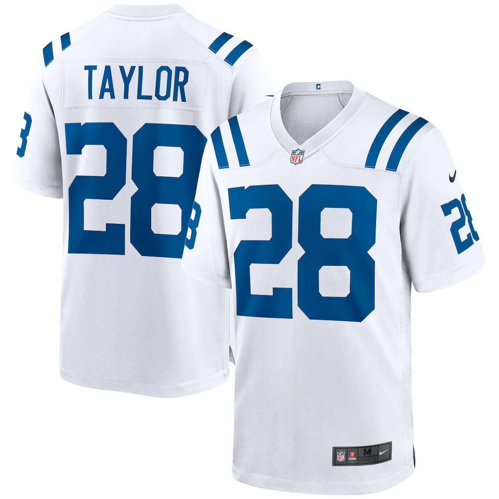 Jonathan Taylor Indianapolis Colts Game Jersey - White - Nike