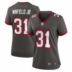 Antoine Winfield Jr. Tampa Bay Buccaneers Women's Game Jersey - Pewter - Nike