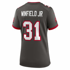 Antoine Winfield Jr. Tampa Bay Buccaneers Women's Game Jersey - Pewter - Nike