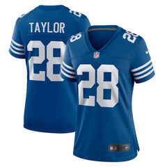 Jonathan Taylor Indianapolis Colts Women's Alternate Game Jersey - Royal - Nike