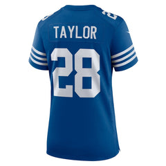 Jonathan Taylor Indianapolis Colts Women's Alternate Game Jersey - Royal - Nike
