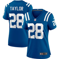 Jonathan Taylor Indianapolis Colts Women's Player Game Jersey - Royal - Nike