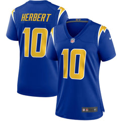 Justin Herbert Los Angeles Chargers Women's Game Jersey - Royal - Nike